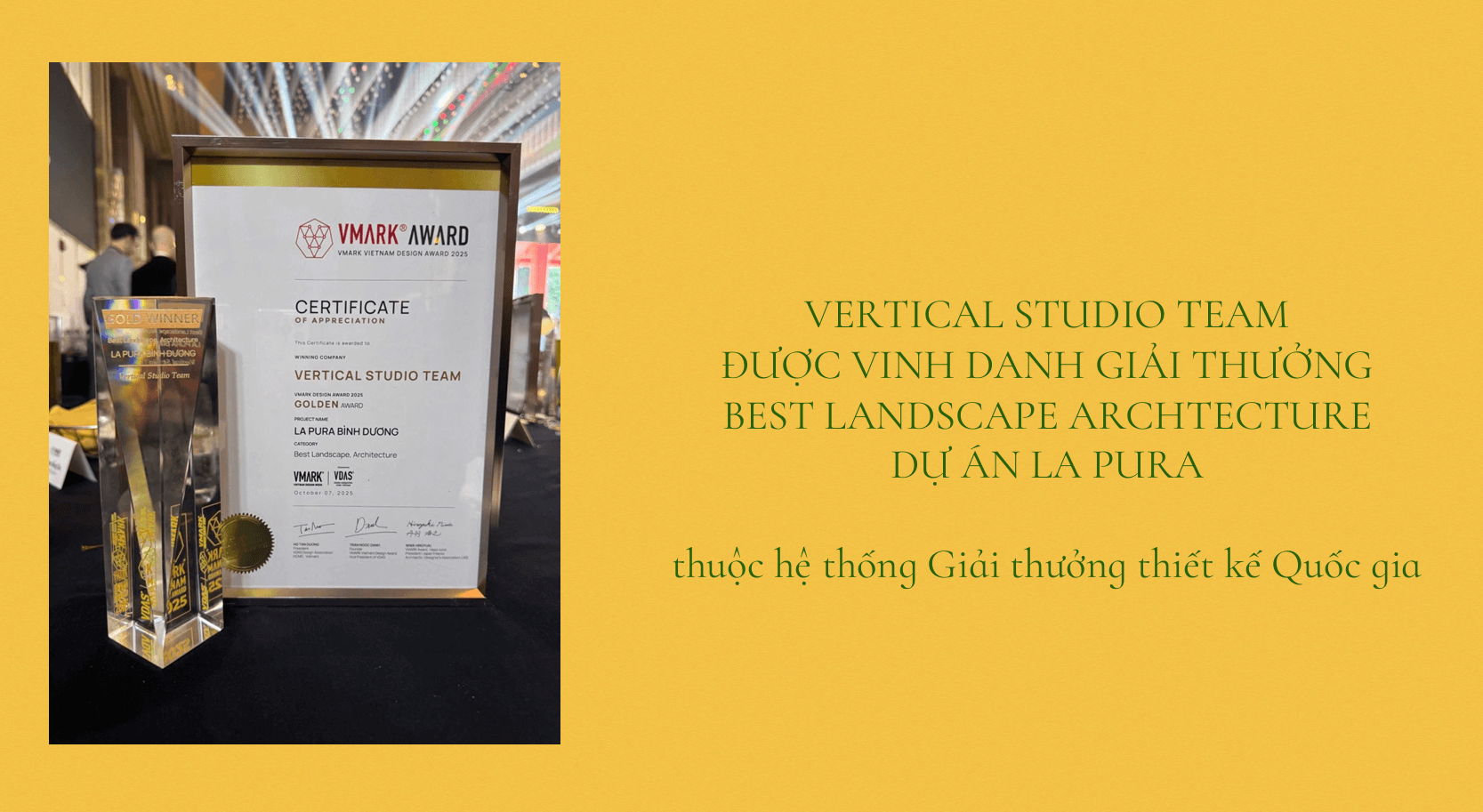 GIẢI THƯƠNG RISA LA PURA GLORIA